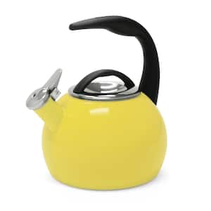 Anniversary 8-cups Enamel-On-Steel Canary Yellow Tea Kettle