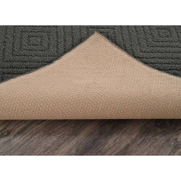 Garland Rug Brentwood Jasmine 12 ft. x 12 ft. Cinder Gray