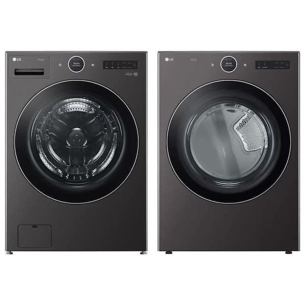 5.0 cu. ft. Smart Front Load Washer with ezDispense and 7.4 cu. ft. Dryer with TurboSteam Set