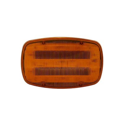 Battery Operated Magnetic Amber Strobe Light