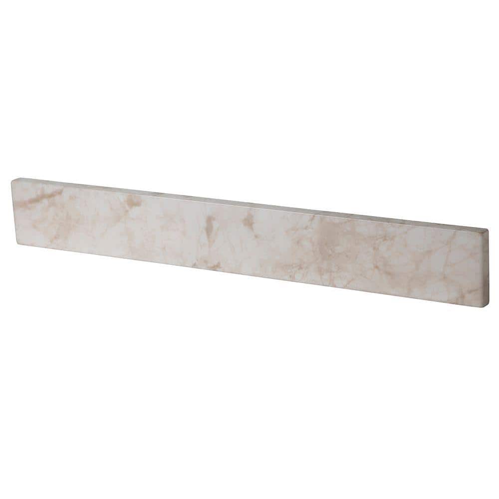 Home Decorators Collection 21 in. W Cultured Marble Vanity Sidesplash ...