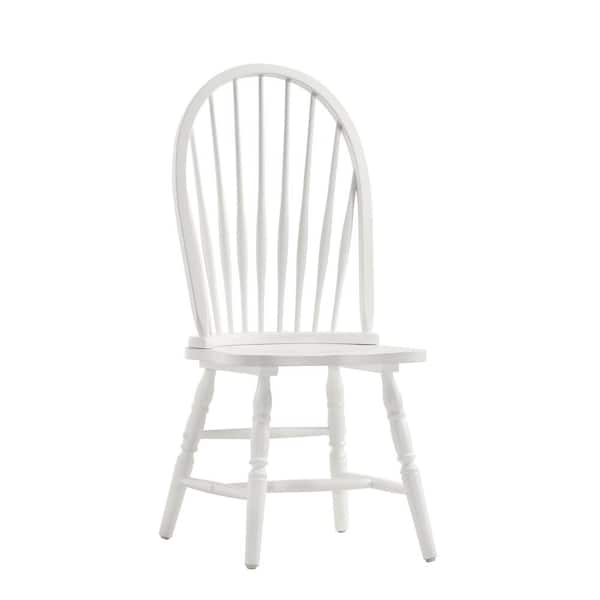 Carolina Chair & Table White Wooden Windsor Dining Chair