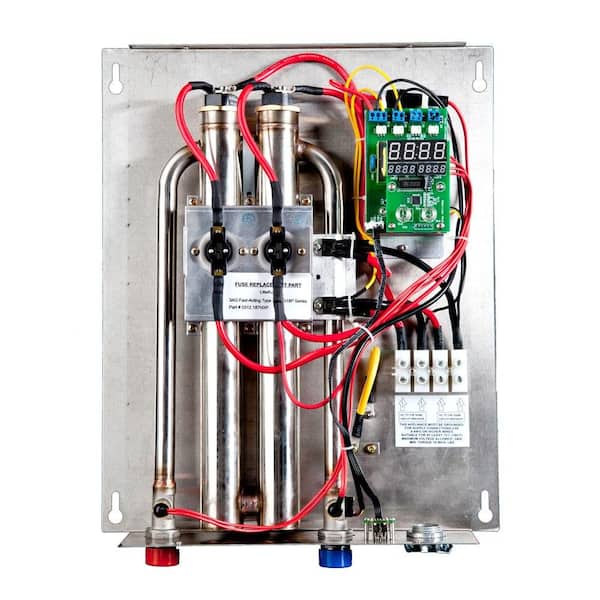 BLACK+DECKER Pro 240-Volt 27-kW-kW 5.8-GPM Tankless Electric Water Heater  in the Water Heaters department at