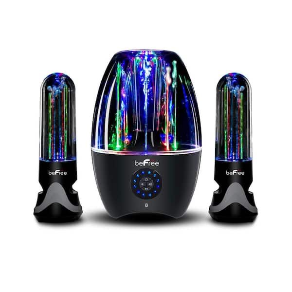 BEFREE SOUND 2.1-Channel Bluetooth Multimedia LED Dancing Water Sound System