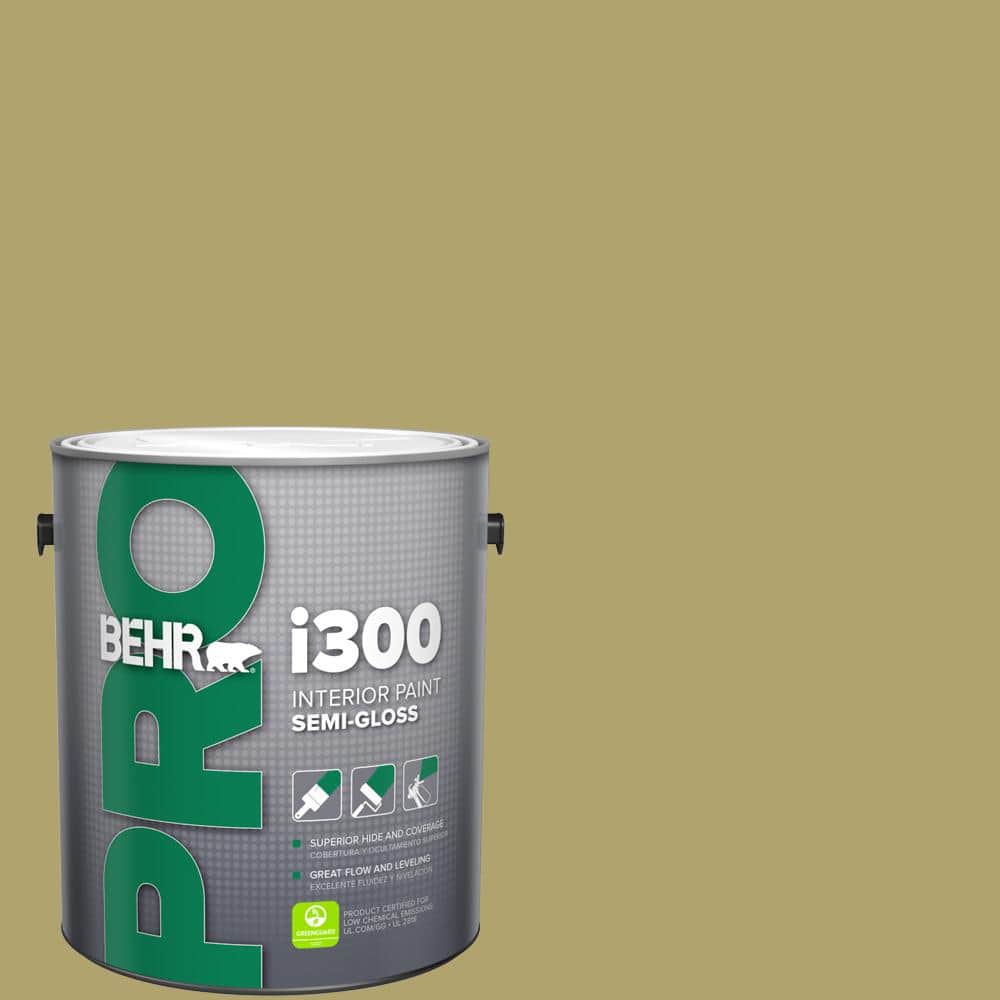 1 gal. #HDC-WR15-10 Green Bean Casserole Semi-Gloss Interior Paint price history on PriceWatchPro