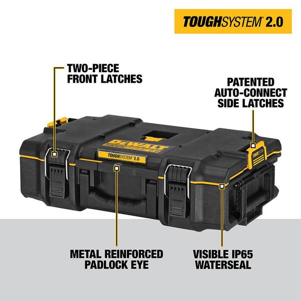 TOUGHSYSTEM 2.0 Small Tool Box with Bonus 22 in. Medium Tool Box and 24 in. Mobile Tool Box (3-Piece Set)