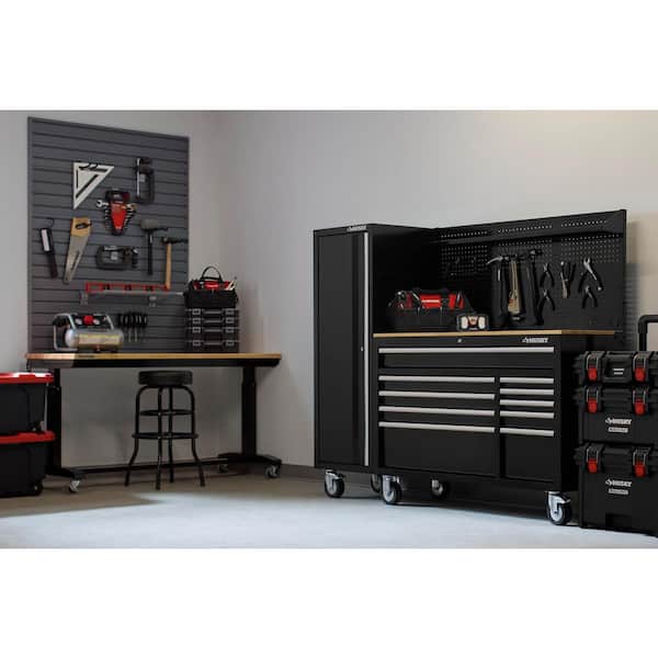 Husky Modular 52 in. W Standard Duty Black Pegboard Attachment