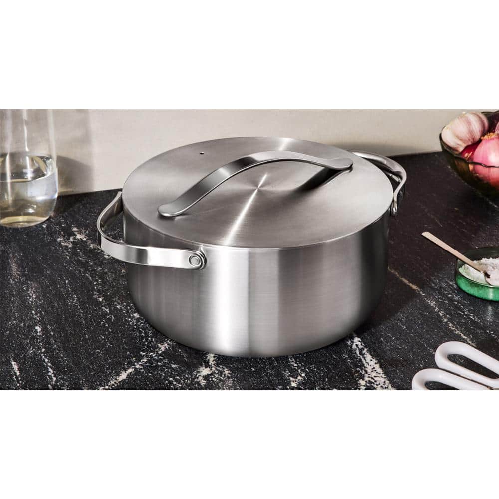 6.5 Qt Stainless Steel Non-stick Dutch Oven with Lid