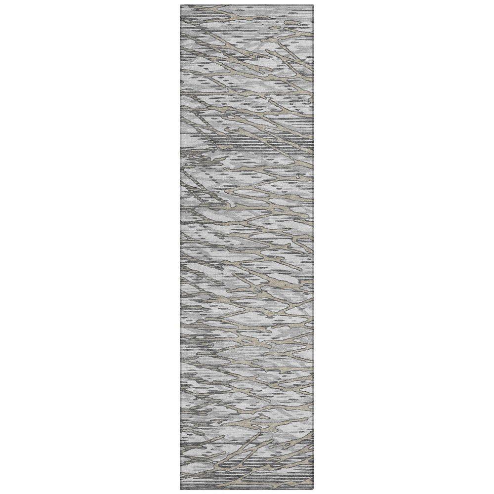 Chantille Machine Washable Indoor/Outdoor Abstract ACN2771 Gray 2 ft. x 7 ft. Runner Rug price history on PriceWatchPro