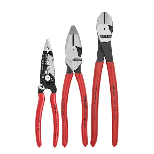 KNIPEX 3-Piece Electrical Set