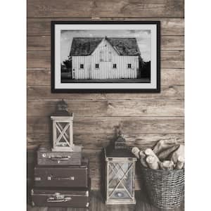12 in. H x 18 in. W "Grange Blanche" by Marmont Hill Framed Printed Wall Art