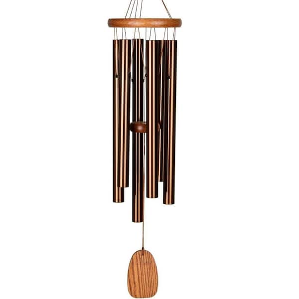 24 in. Bronze Wind Chime, Inspirational and Memorial Gift, Outdoor Patio or Garden Décor