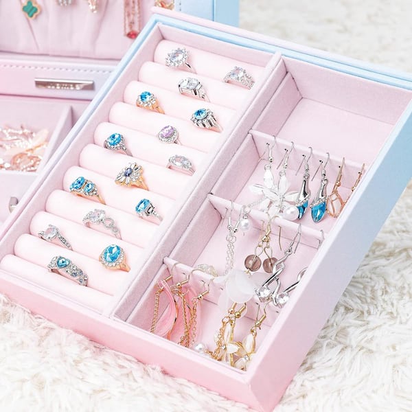 Mini Jewelry Box, Rattan Woven Box for Jewelry Storage, Birthday
