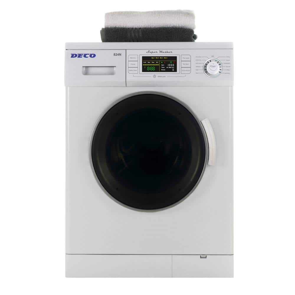 Deco 1.57 cu. ft. 110V New Version Compact White Front Load Washing