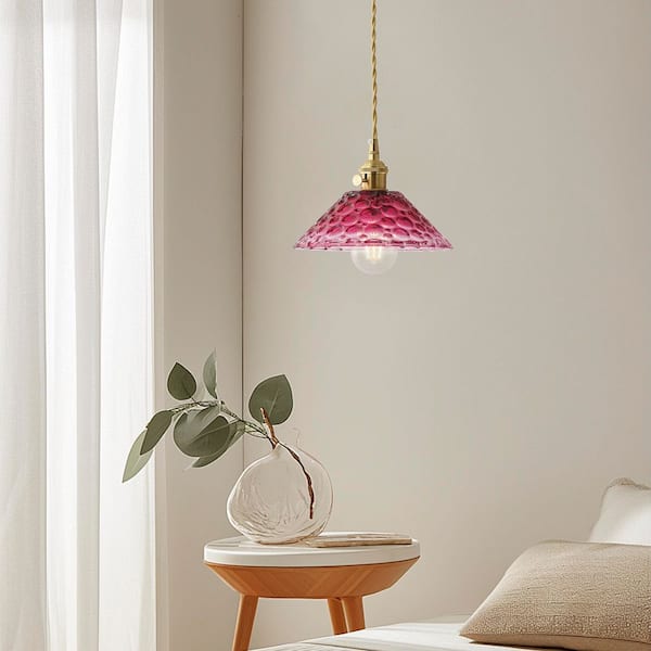 aiwen 40-Watt 8.19 in. 1-Light Vintage Pendant Light Industrial