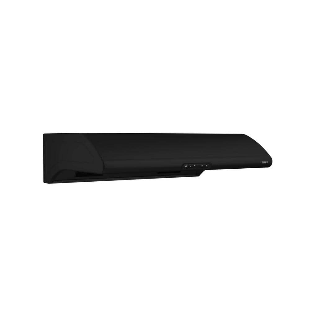 Typhoon 30" Black Stainless Steel Under Cabinet Range Hood