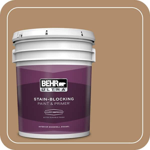 BEHR ULTRA 5 gal. #N270-5 River Road Extra Durable Eggshell Enamel Interior Paint & Primer