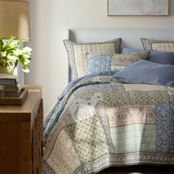 The Company Store Company Cotton Odesa Patchwork Multi Cotton Full