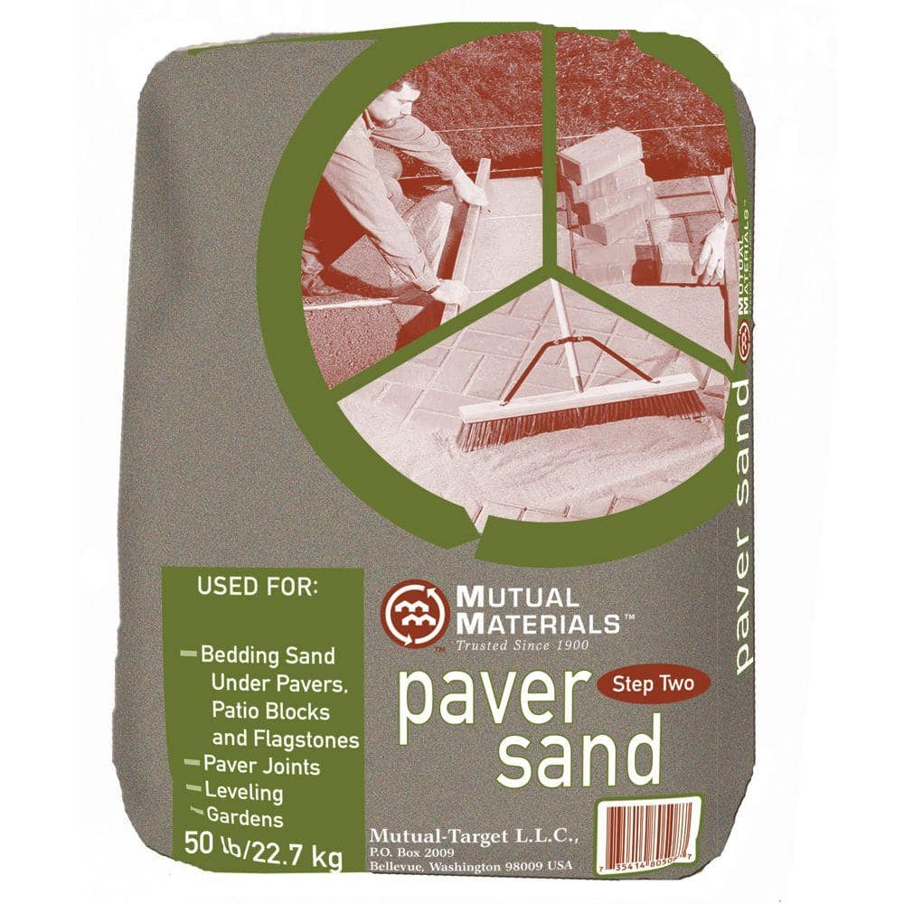 Mutual Materials 50 Lb Step 2 Paver Sand Mb050pvsd000 The Home Depot