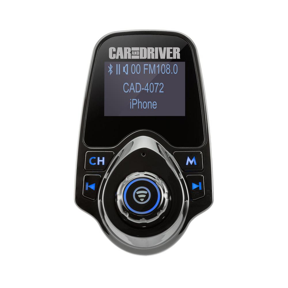 Bluetooth FM Transmitter with Dual USB Port & Hands Free Calling