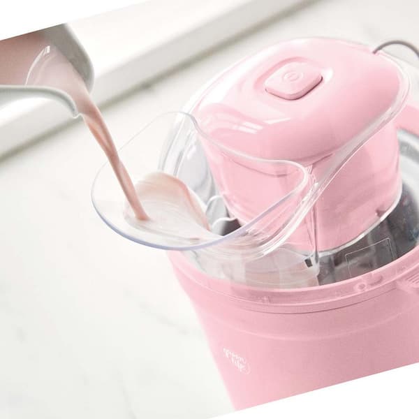 GreenLife 1.5 qt. Pink Scoop Express Ice Cream Maker CC005073-001 - The  Home Depot