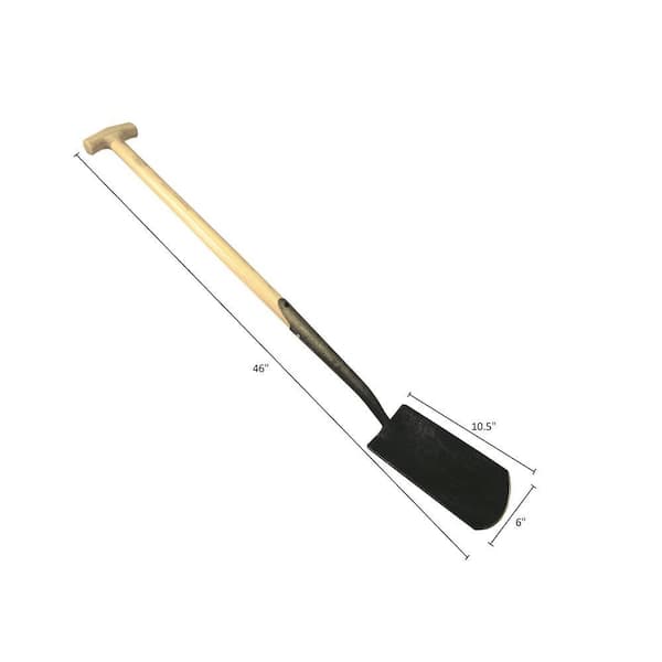 Dewit Dutch Transplant Spade - Forged Steel Garden Tool For Planting & Soil Work