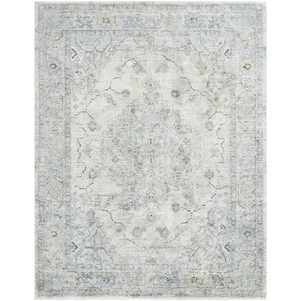 Avellino Deep Teal Traditional Distressed 12 ft. x 15 ft. Area Rug price history on PriceWatchPro