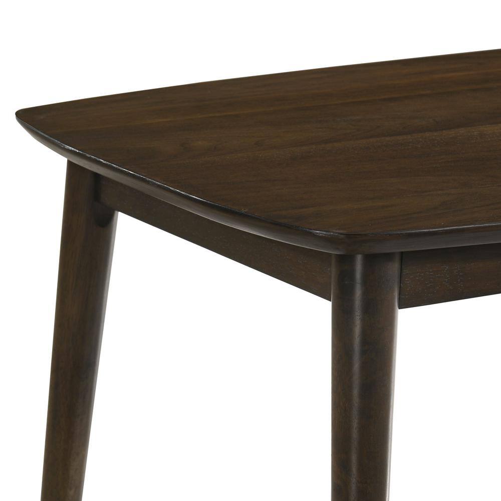 Felix Dark Walnut 3-Piece Rectangular Wood Coffee Table Set