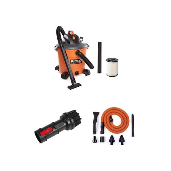1-1/4 in. VT2534 Car Cleaning Kit, 2-1/2 in. VT2525 Diffuser and 16 Gal. 5.0 Peak HP NXT Shop Vacuum Combo