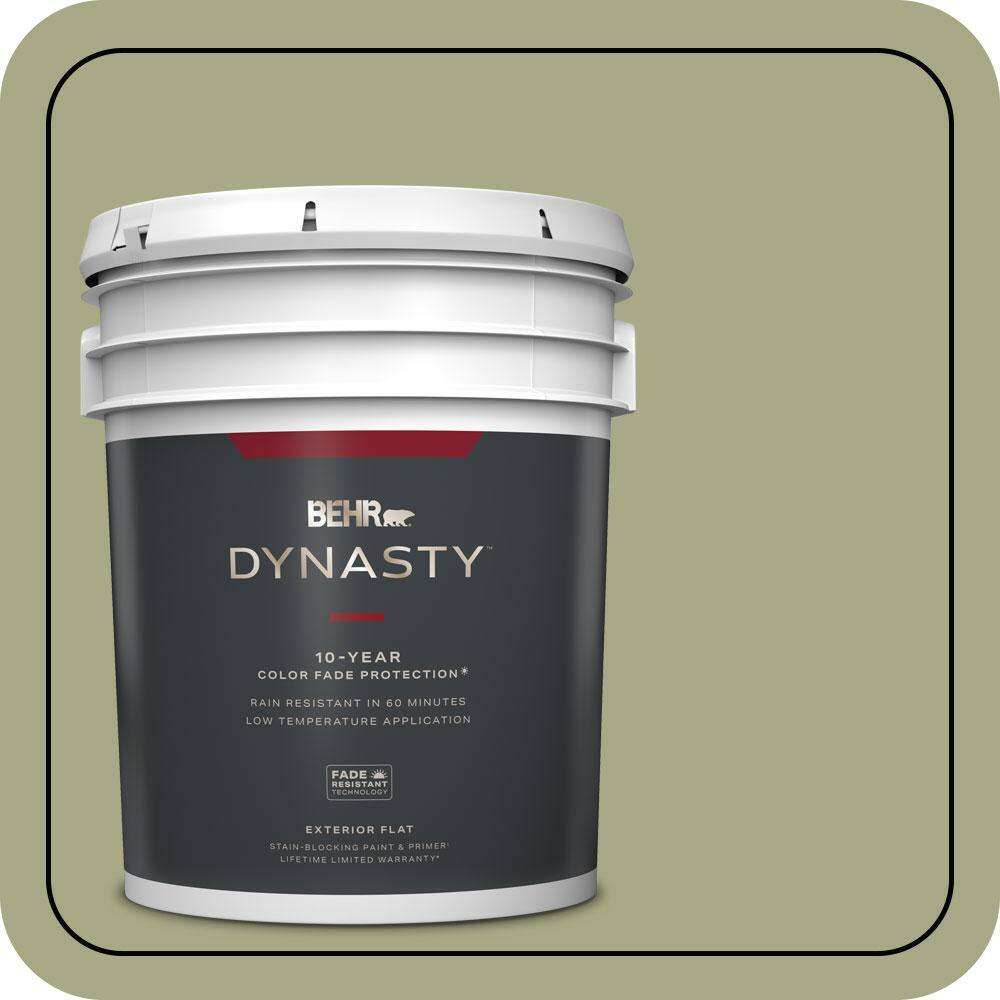 5 gal. #S360-4 Meditation Time Flat Exterior Stain-Blocking Paint & Primer price history on PriceWatchPro