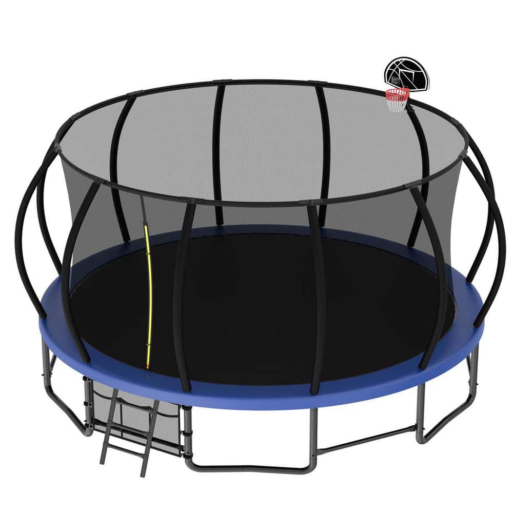 16 ft. Heavy Duty Outdoor Trampoline Anti-Rust Coating ASTM Approval for Ki