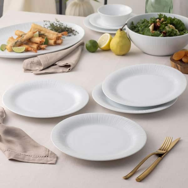 Noritake高級ホワイトディナー皿12枚27cm.25.5cmレストラン仕様