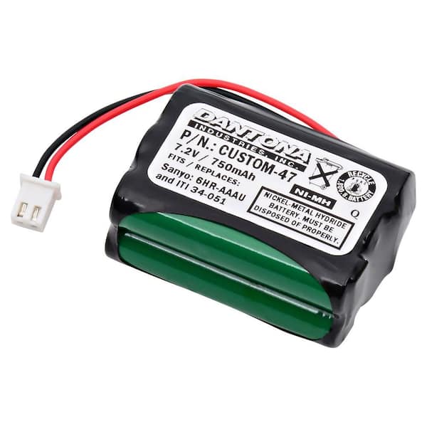 Dantona 7.2-Volt 750 mAh Ni-Mh Battery for ITI - 34-051 Emergency Lighting