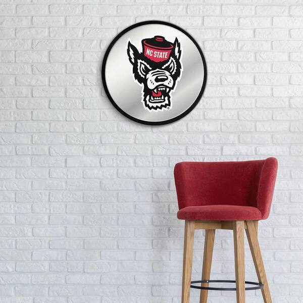 The Fan-Brand 17 in. x 17 in. NC State Wolfpack Mascot Modern Disc Mirrored  Decorative Sign NCNCST-235-02 - The Home Depot