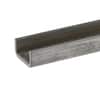 2 in. x 36 in. Plain Steel C-Channel Bar with 1/8 in. Thick