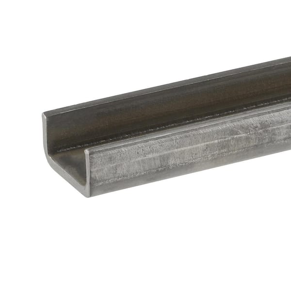 Everbilt 2 in. x 36 in. Plain Steel C-Channel Bar with 1/8 in. Thick