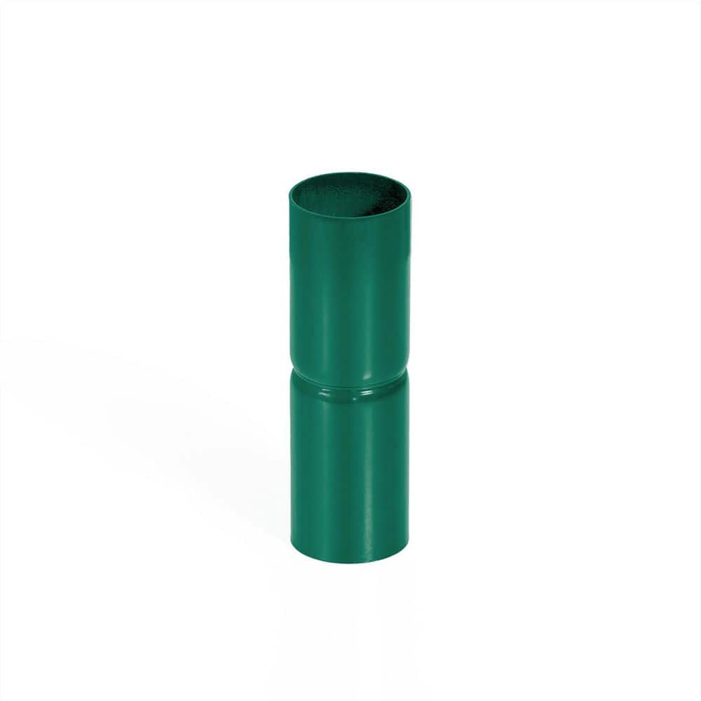 1-5/8 in. Chain Link Fence Green Galvanized Steel Top Rail Sleeve (Single) price history on PriceWatchPro