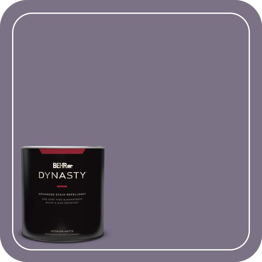 1 qt. #660F-6 Peruvian Violet Matte Interior Stain-Blocking Paint and Primer price history on PriceWatchPro