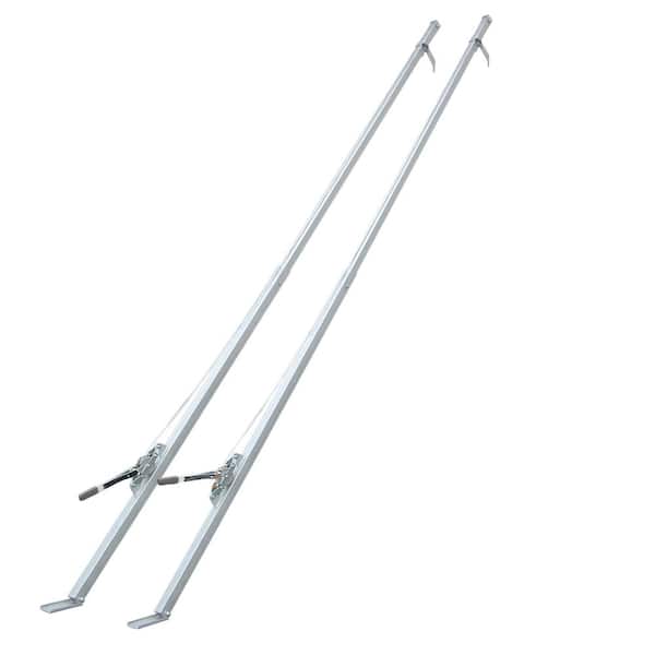 Heavy Duty 23 ft. Wall Jack, 1000 lbs. Capacity (Per Pair), Roof Safety Tool, 2-Pack