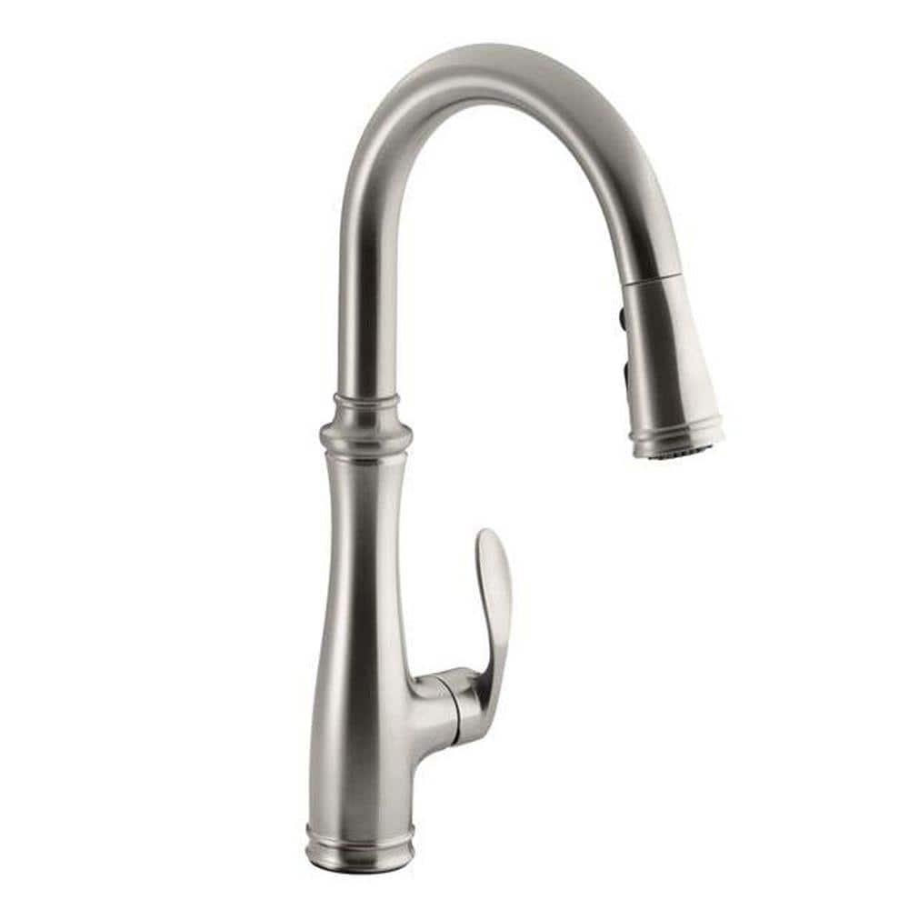 Bellera™ Pull Down Single Handle Kitchen Faucet with Handle and Supply Lines -  Kohler, K-560-VS