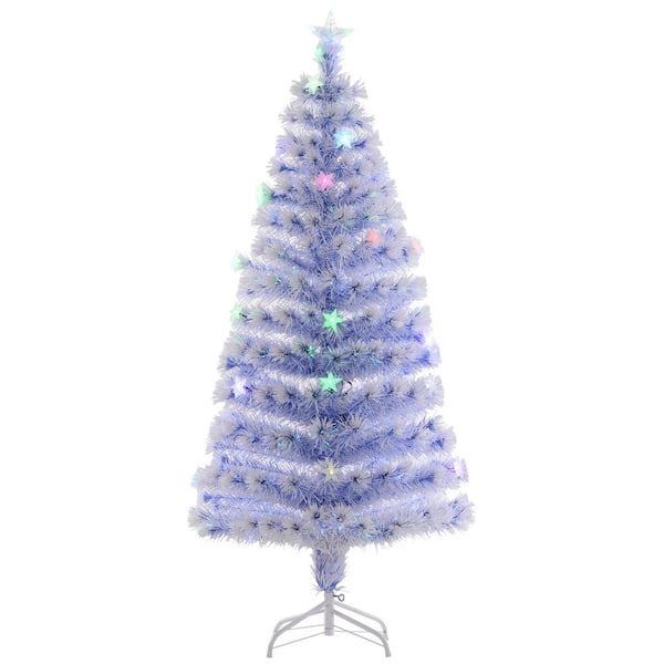 5Ft Fiber Optic Christmas Tree, Remote Control Christmas Tree 60