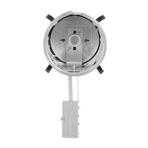 H27 6 in. Aluminum Recessed Lighting Housing for Remodel Shallow Ceiling, Insulation Contact, Air-Tite (6-Pack)