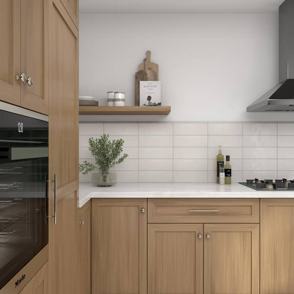 Olympus Glossy 1/2 in. x 12 in. Glazed Ceramic Jolly Trim Tile (0.48 sq. ft./case)
