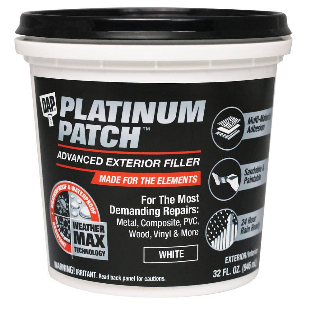 Reviews for DAP Platinum Patch 32 oz. Advanced Exterior Spackling Paste