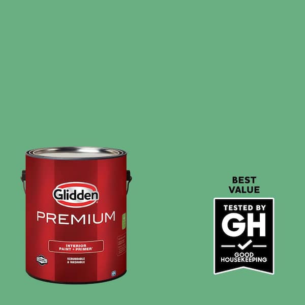 Glidden Premium 1 qt. PPG1226-5 Garden Mint Satin Interior Latex