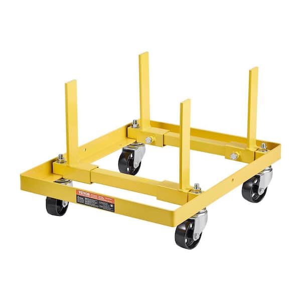 Engine Stand, 750 lbs. Capacity Motor Stand with Adjustable Dimensions, Durable Steel Construction with 4 Swivel Wheels