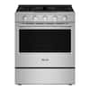 Maytag Maytag 30 in. 5 Burners Slide-In Gas Range in Fingerprint Resistant Stainless Steel with Grill Mode MSGS7030SZ 0