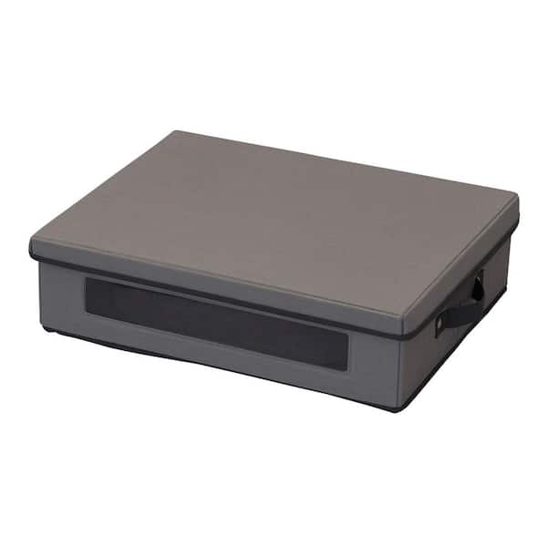 HOUSEHOLD ESSENTIALS Gray Platter Chest