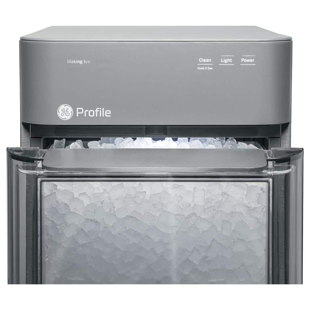 Stainless Steel Portable Countertop Nugget Ice Maker with WiFi