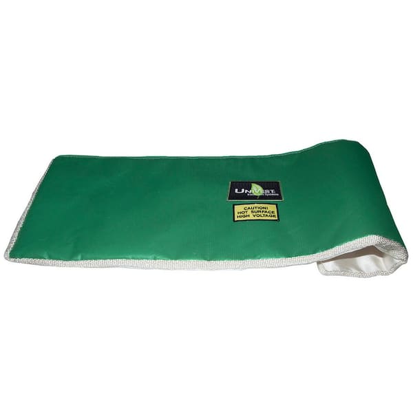 UniTherm International UniVest Throw Blanket High Temperature 12 in. L x 36 in. W x 1 in. H Insulation Wrap - R 0.48